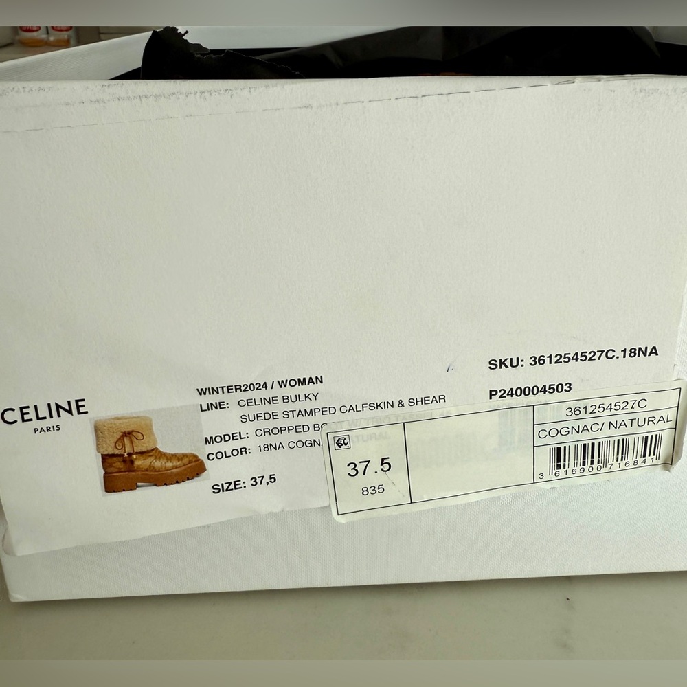 Celine Bulky Cropped Triomphe Boot - Picture 9 of 9
